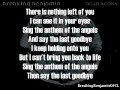 Breaking Benjamin - Anthem Of The Angels (Lyrics)