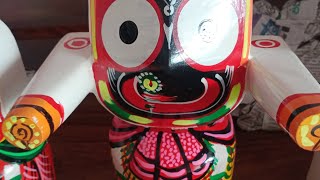 Jagannath idol unboxing 🙏🙏🙏🙏🙏@Shyamoshyamarghar2002