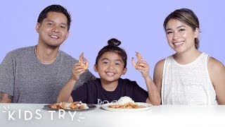 Chef Mom vs. Chef Dad Challenge | Kids Try | HiHo Kids