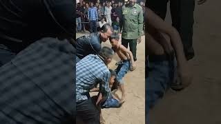 Khmer Wrestling at Svay Kaer Pagoda of Full Moon Festival_##19 #funny