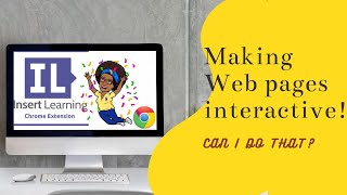 How to make any web site interactive| Web Pages Interactive With Insert Learning