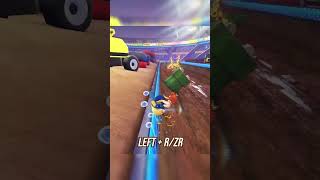 Half pipe trouble in Mario kart 8? Try THIS! #shorts