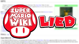 How Super Mario Wiki Lied to Me