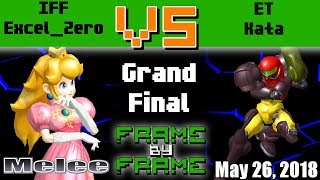 FxF12 - Melee Grand Final - IFF Excel Zero (Peach) VS ET Kata (Samus)