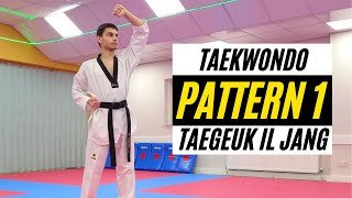 Taekwondo Pattern 1 - Taegeuk Il Jang - White/Yellow Belt | Poomsae