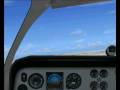 fs2004 beech baron 58 takeoff @ thessaloniki lgts