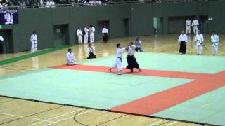 第58回全日本大会　三橋亮支部長演武　Akira Mitsuhashi Yoshinkan Aikido Soryu