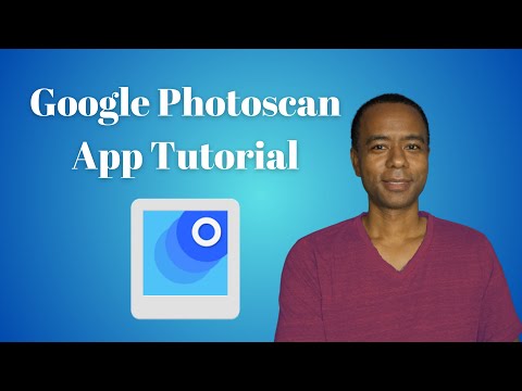 Tutorial de la aplicación Google Photoscan