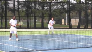 Little East Conference Men's Tennis Semis: UMass Boston vs. Bridgewater State Highlight (5/2/13)