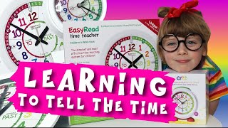 Easy Read Time Teacher Clocks - Dear Mummy Vlog