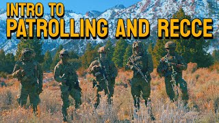 INTRO TO PATROLLING AND RECCE
