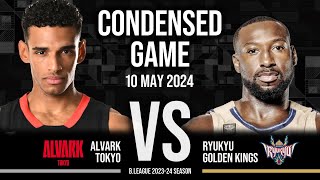 Alvark Tokyo vs. Ryukyu Golden Kings - Condensed Game