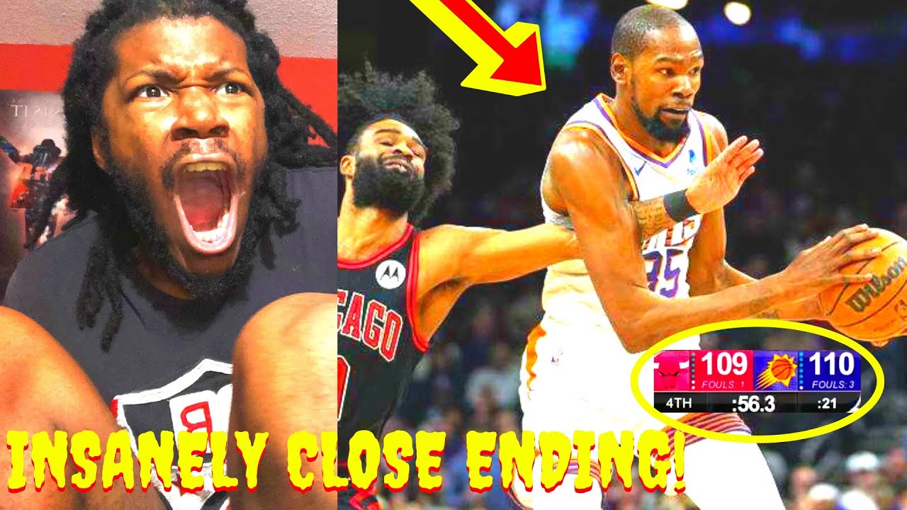 BULLS VS SUNS REACTION 2024 CHICAGO BULLS VS PHOENIX SUNS HIGHLIGHTS ...