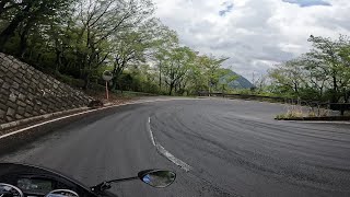 ZX-14Rで足柄峠・下り(峠から矢倉沢側へ)