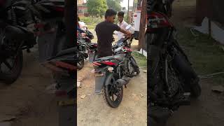 New Bajaj Pulsar 125 Carbon Edition Exhaust Sound In Public🔥 #shorts