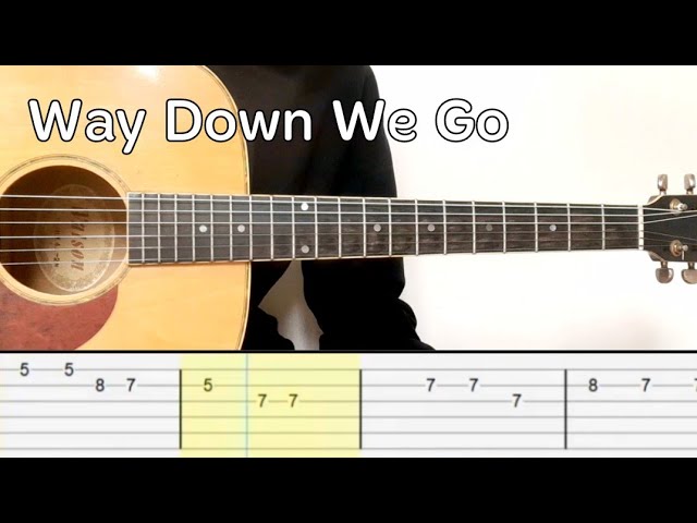 Kaleo - Way Down We Go (Easy Guitar Tutorial Tabs) Chords - Chordify