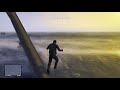 81【gta5】ジャンボジェット機で水面着水