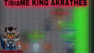 TibiaME KING AKRATHES WITHOUT POTS , NO SPELL AKRATHES ( W2 )