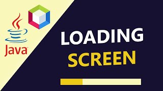 JAVA NETBEANS : HOW TO CREATE LOADING SCREEN
