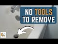 How to Remove a Tub Drain Stopper - No Tools Needed