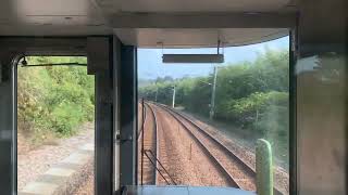 [前面展望] IRいしかわ鉄道線津幡駅から倶利伽羅駅