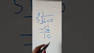 long division 600/5 in under a minute