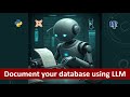 Document your database using AI | Document dbt using LLM | Open Source