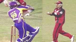 Joy's Game Ends With A Wicket Out By Telugu Warriors