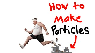 How to make walking particles (GameMaker Studio 2) (EASIEST WAY)