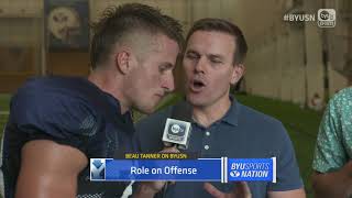 2-on-1 Interview with Beau Tanner on BYUSN 8/17/17