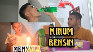 EKSPERIMEN MINUM PERTALITE SAMPAI SAKIT PERUT ORANG TUA PANIK || mukbang ekstrim asmr eating