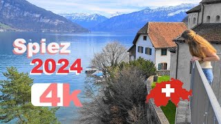 🇨🇭 - 2024 - Winter - SWITZERLAND  Suiza  SPIEZ Paert 2 THUN    BEATENBERG Lungern  Grindelwald 🇨🇭