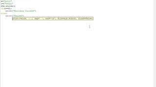 How to do encoding and decoding in Python