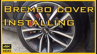 Brembo Caliper Cover Install