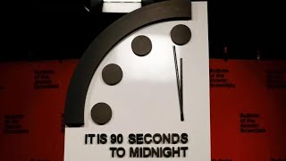 Doomsday clock advances to 90 seconds to midnight — the closest to apocalypse it's ever been