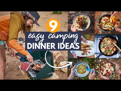 9 EASY Camping Dinner Ideas: My go-to Car Camping Meals
