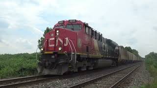 Railfanning In Southern Ontario Canada Part 1 July 2022 FT CN, CP, Via Rail and more!