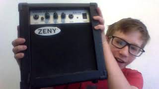 My ZENY GA-10 guitar amp.