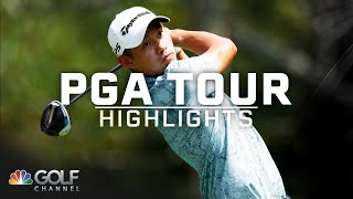 PGA Tour Highlights: 2023 Tour Championship, Round 2 | Golf Channel