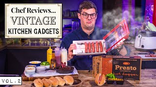 A Chef Reviews VINTAGE Kitchen Gadgets from History Vol.2 | Sorted Food