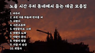 [Playlist] 노을 시간 우리 동네에서 듣는 대금 모음