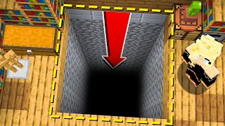 NEVER Dig Straight down in your Minecraft House