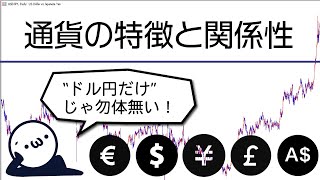 各通貨の特徴！勝つために必要な通貨（ペア）選びについて