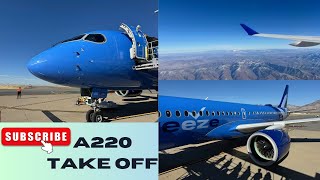 Airbus A220 Take Off in Ogden and Anaheim - 2024 - OGD - SNA - Breeze Airways