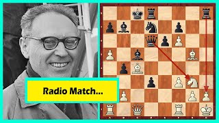 Denker vs Botvinnik! A Radio Match That Was A Catastrophe For The USA