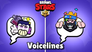 Frank And King Frank Voicelines Comparison | Brawl Stars #brawlstars