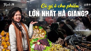 What's in the biggest market in Ha Giang? - Meo Vac Market | Tripdi 26