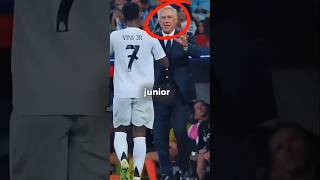 Comment Ancelotti a transformé Vinícius Júnior en un joueur de classe mondiale #shorts