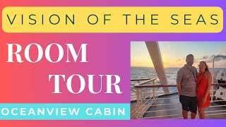 Vision of the Seas Oceanview Cabin Tour 2024