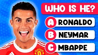 Guess the Football Player in 3 seconds | Top 100 players in the world | How many do you know...?